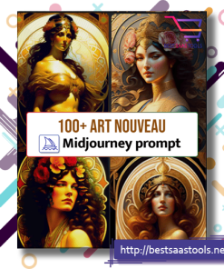 100 Art Nouveau Midjourney Prompts