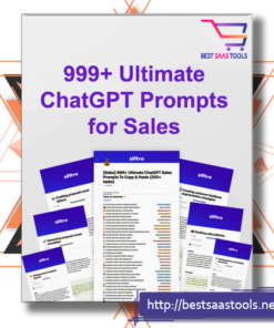 999 Ultimate Chatgpt Prompts For Sales