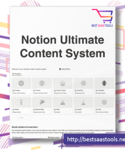 Ultimate Notion Content System