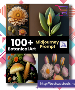 100 Botanical Art Midjourney Prompts