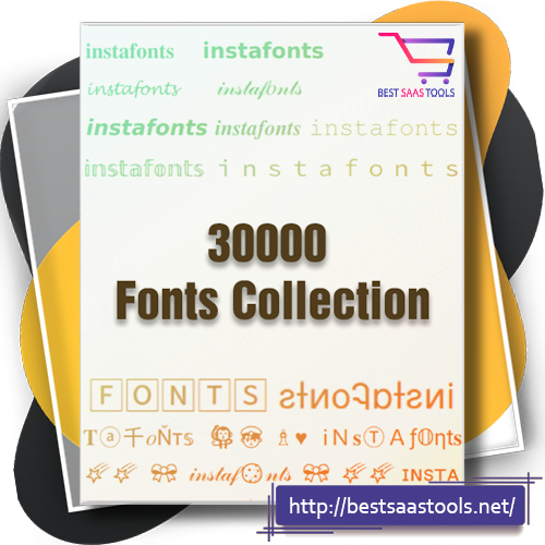 30000 Ultimate Fonts Collection