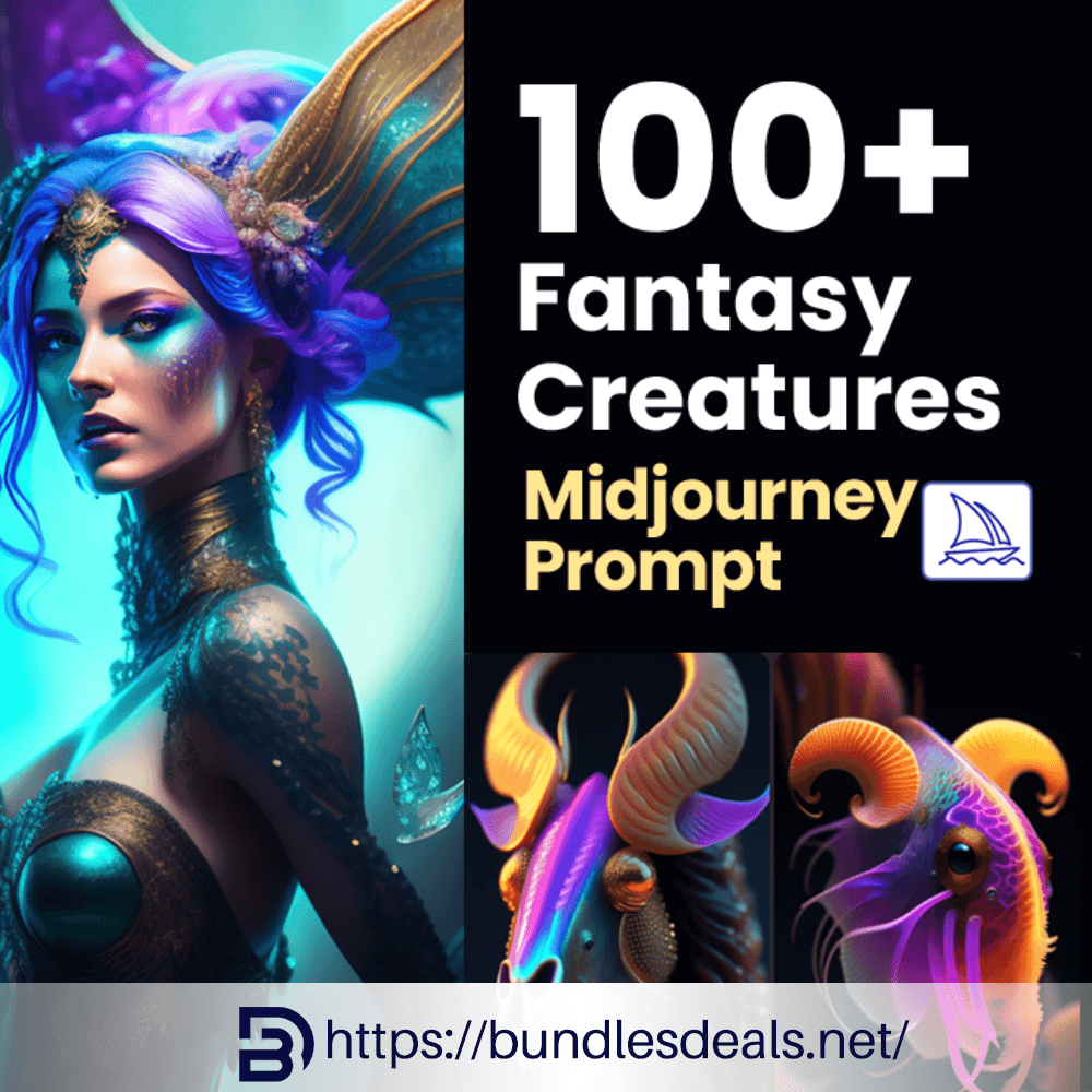 100+ Fantasy Creatures Midjourney Prompt