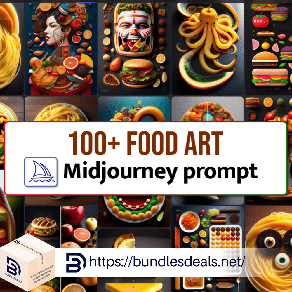 100+ Food Art Midjourney Prompts