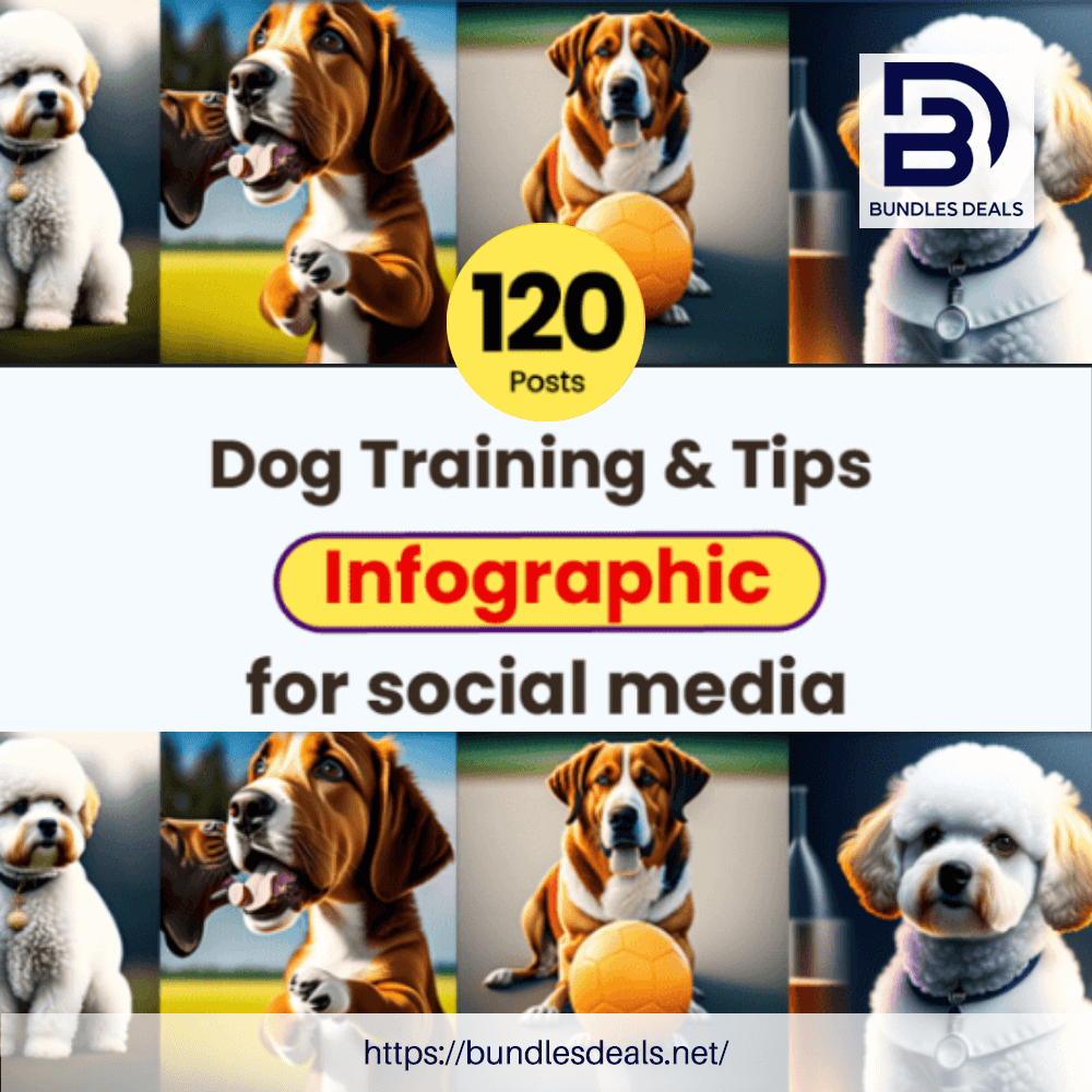 120 Dog Training & Tips Infographic Posts For Social Media
