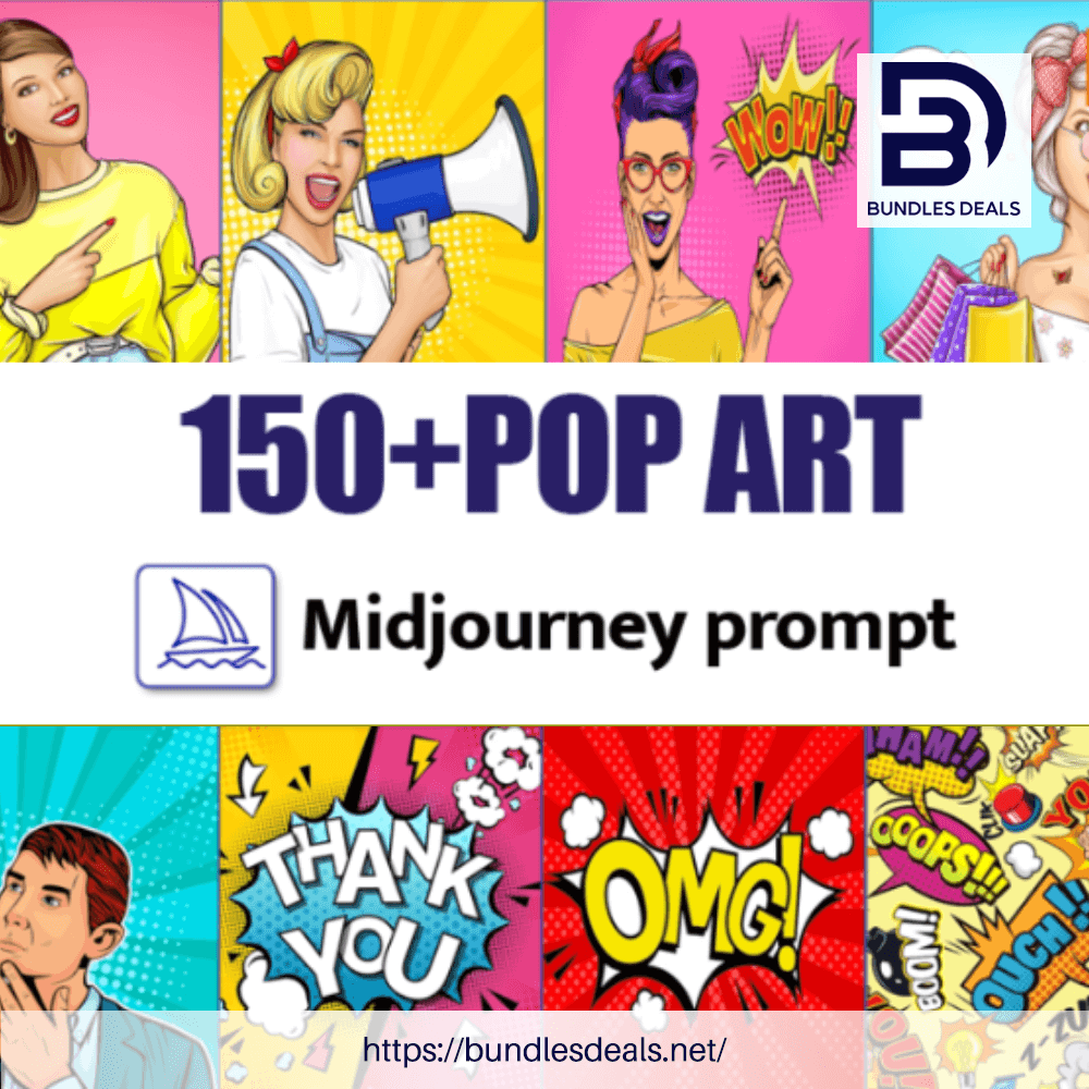 150+ Pop Arts Midjourney Prompt