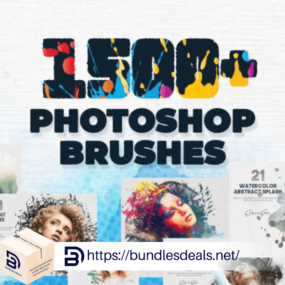 1500+ Photoshop Brushes Bundle