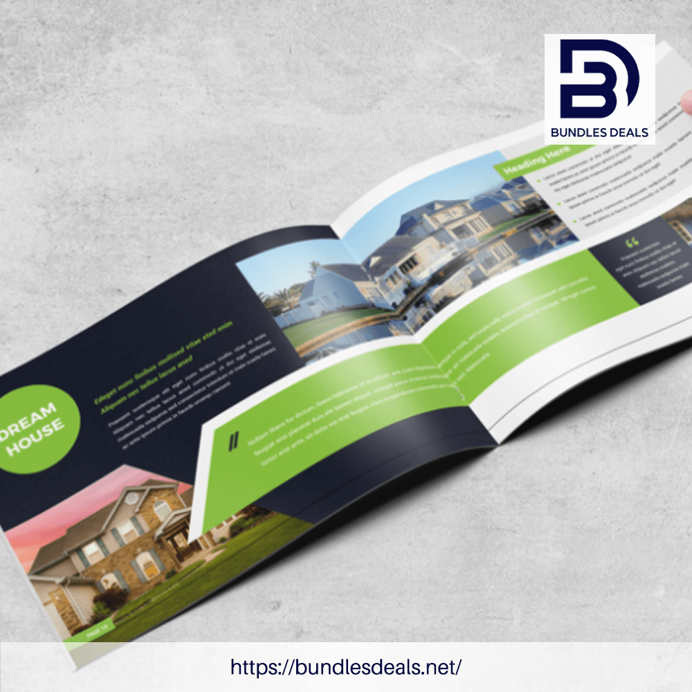 16 Pages Real Estate Landscape Brochure 4
