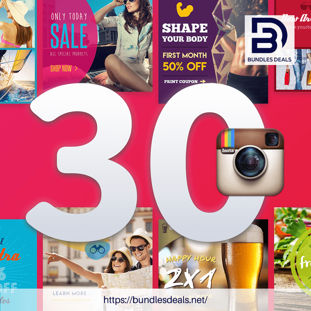30 Instagram Banner Templates Social Media