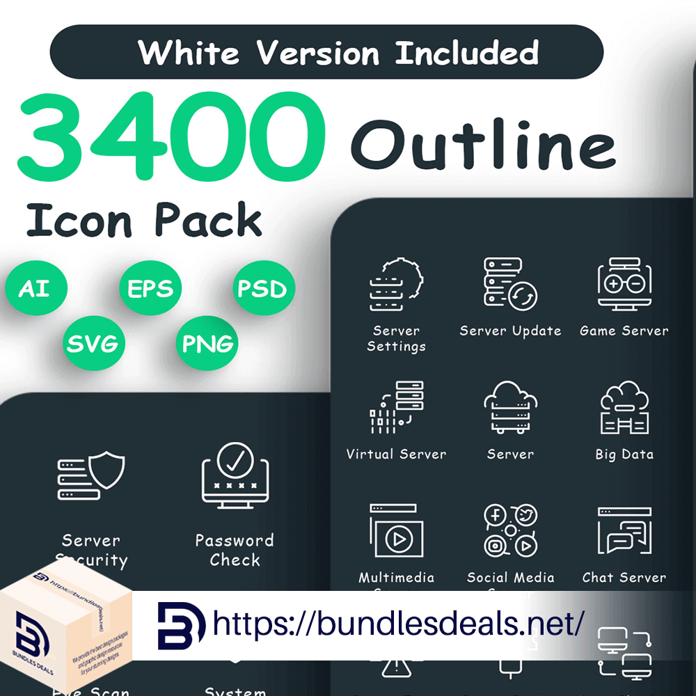 3400 Professional Outline Icon