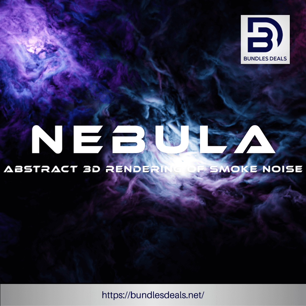 3D Abstract Nebula Background