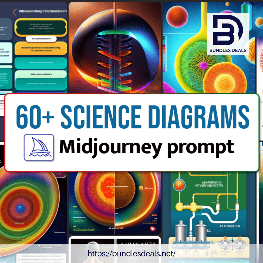 60+ Science Diagrams Midjourney Prompts