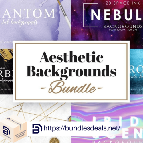 Aesthetic Backgrounds Bundle