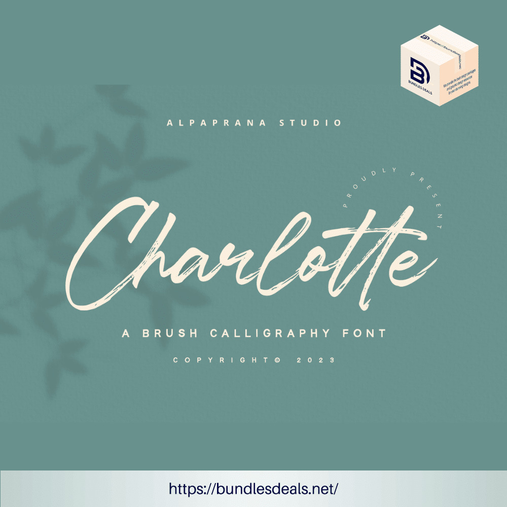Charlotte Brush Calligraphy Font