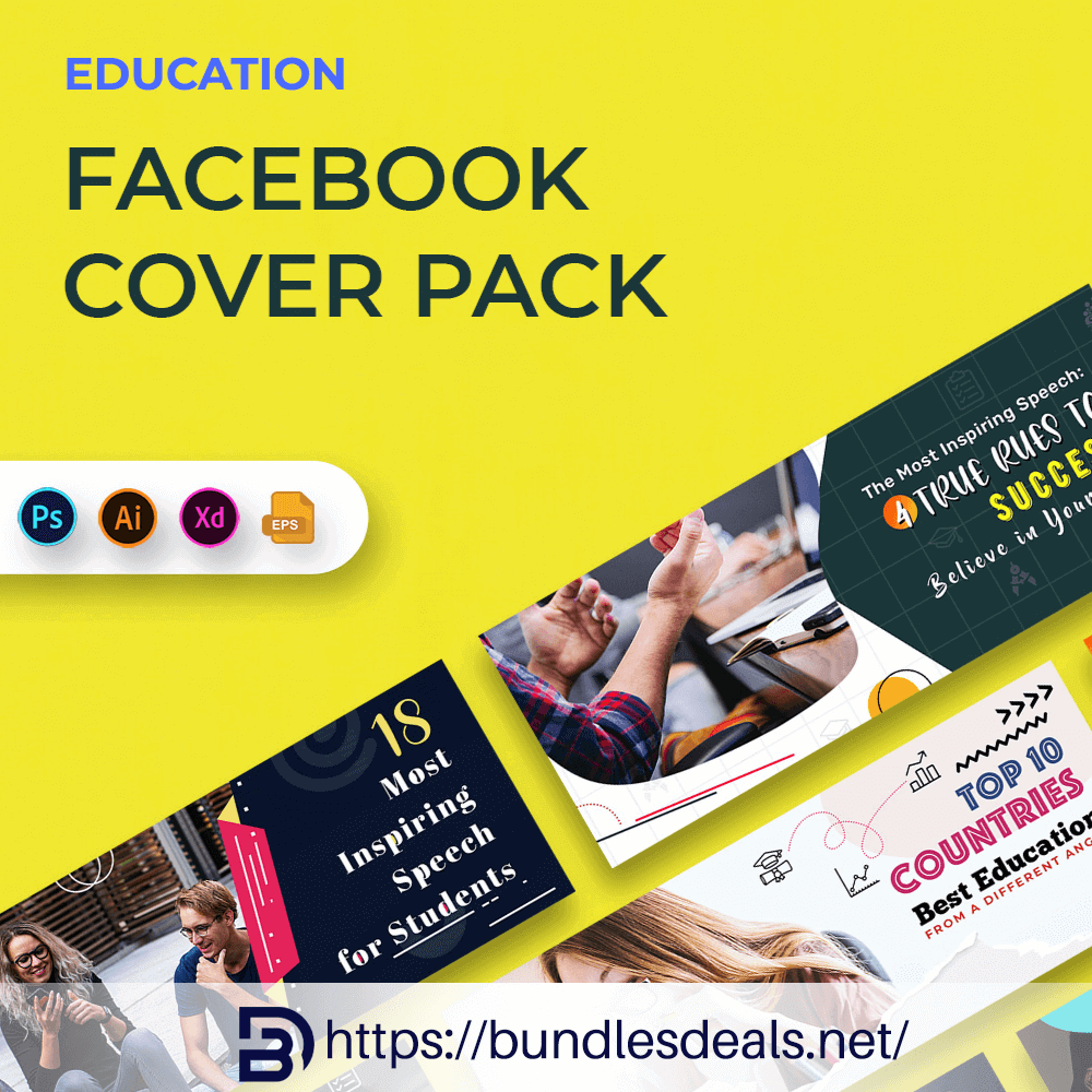 Education And Academy Facebook Cover Banner Template