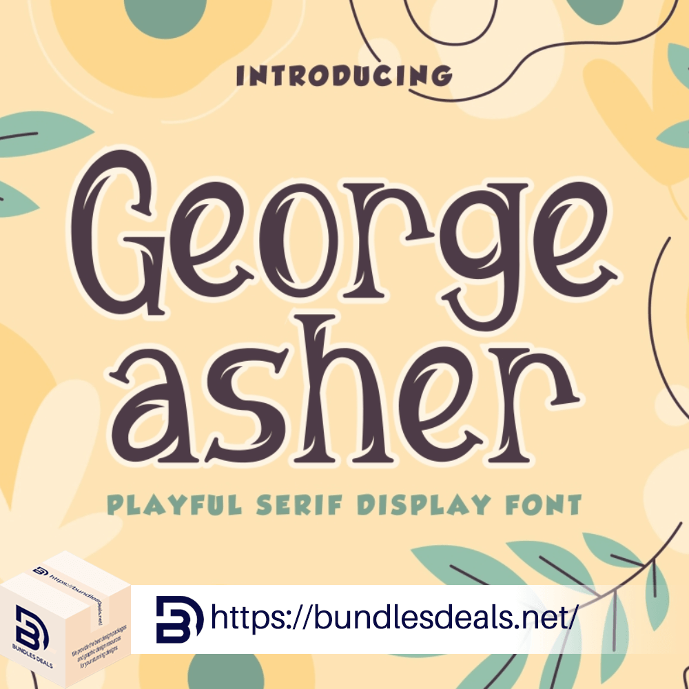 George Asher Unique Serif Font