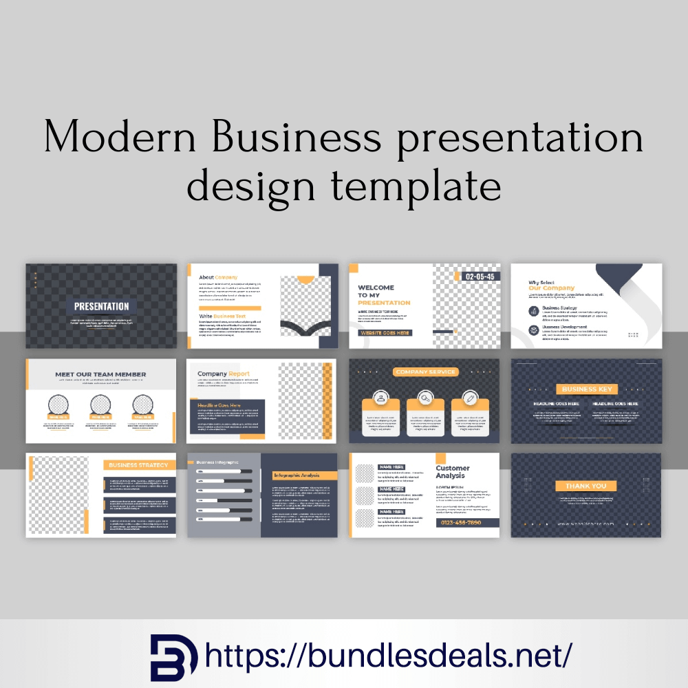 Modern Business Presentation Template