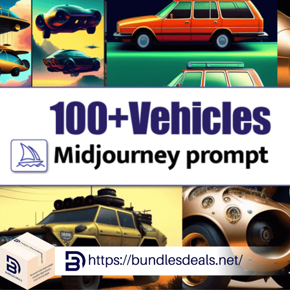 100+ Vehicles Midjourney Prompts