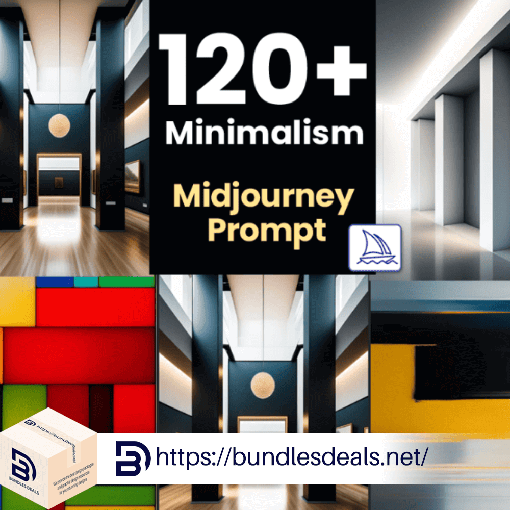120+ Minimalisms Midjourney Prompts