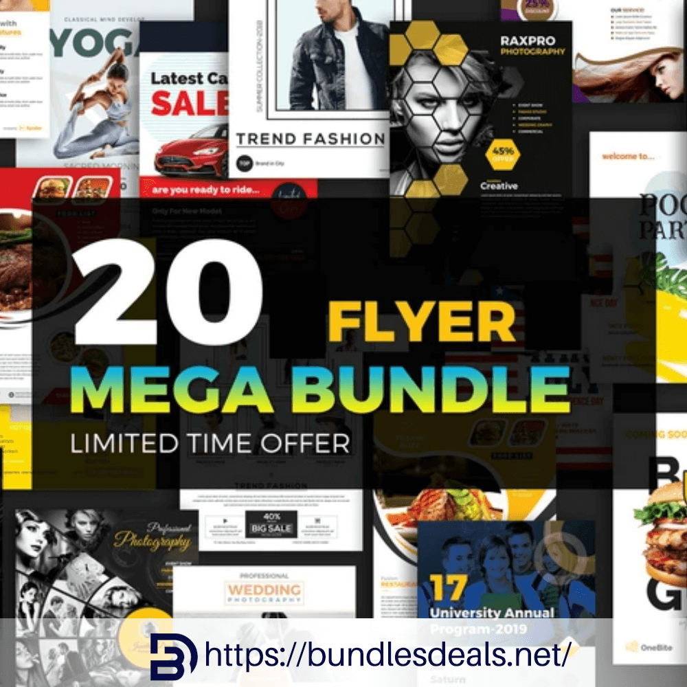 20 Flyer Template Mega Bundle