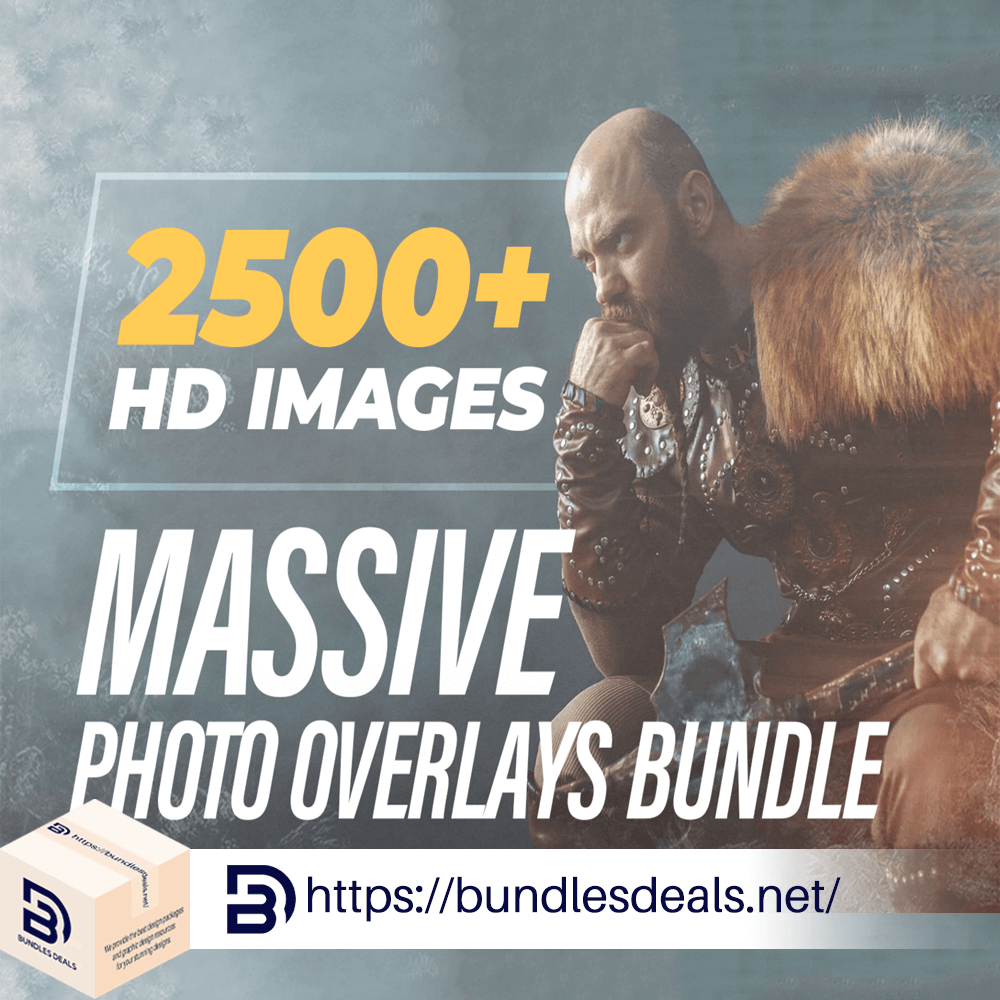 2500 Massive Photo Overlays Bundle