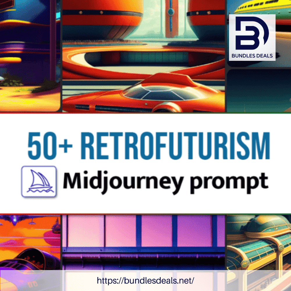 50+ Retrofuturism’s Midjourney Prompts