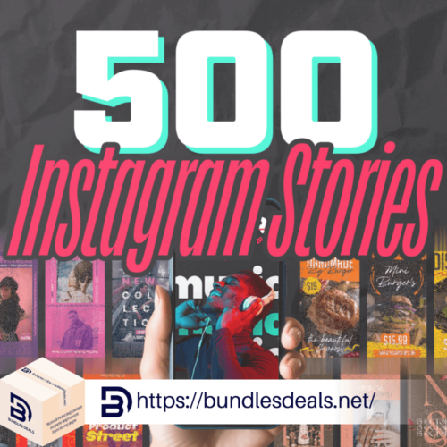 500 Instagram Stories Bundle