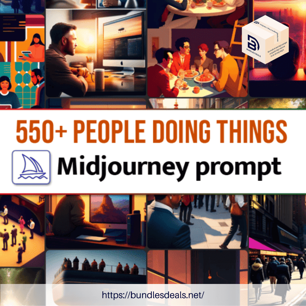 550+ People Doing Things Midjourney Prompts