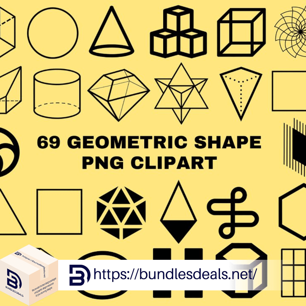 69 Geometric Shape PNG Clipart