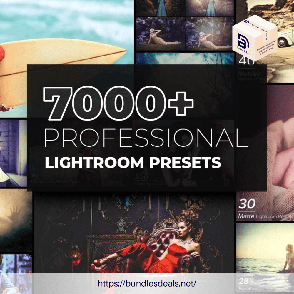7000+ Professional Lightroom Presets Bundle