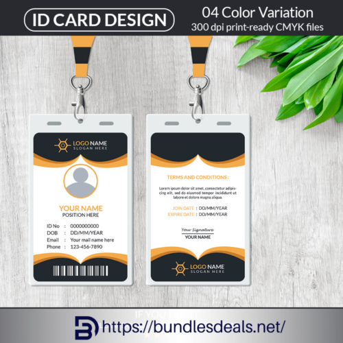 Creative ID Card Template