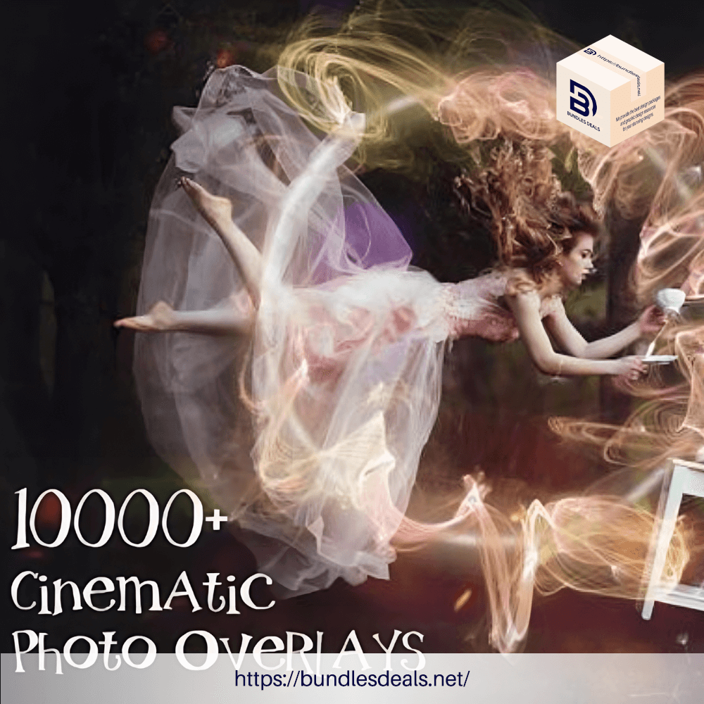 10,000 Cinematic Photo Overlays Bundle