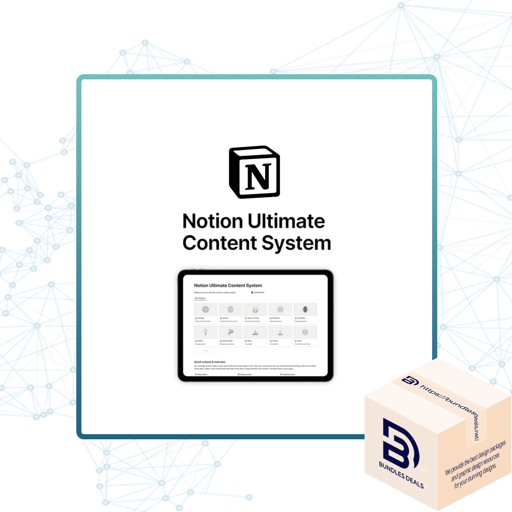 Notion Way   Notion Ultimate Content System
