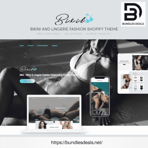 Bikil - Bikini & Lingerie Fashion Responsive Shopify Theme