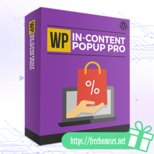 WP In-Content Popup Pro download