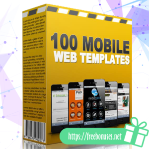 100 Mobile Web Templates