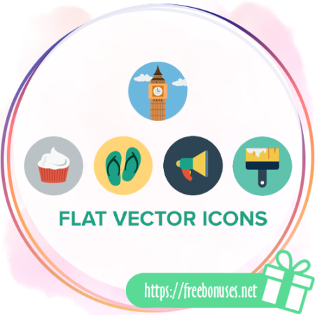 Flat Vector Icons Bundle