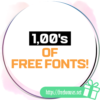 Free Fonts Bundle for Designer