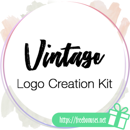 Vintage Logo Creation Kit Bundle