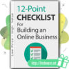 12 Point Checklist For Building an Online Business download
