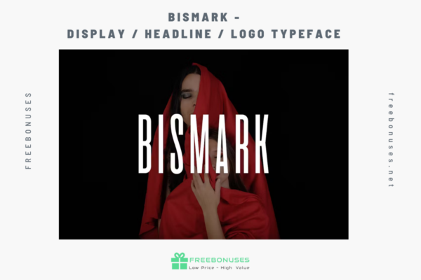 BISMARK - Display / Headline / Logo Typeface