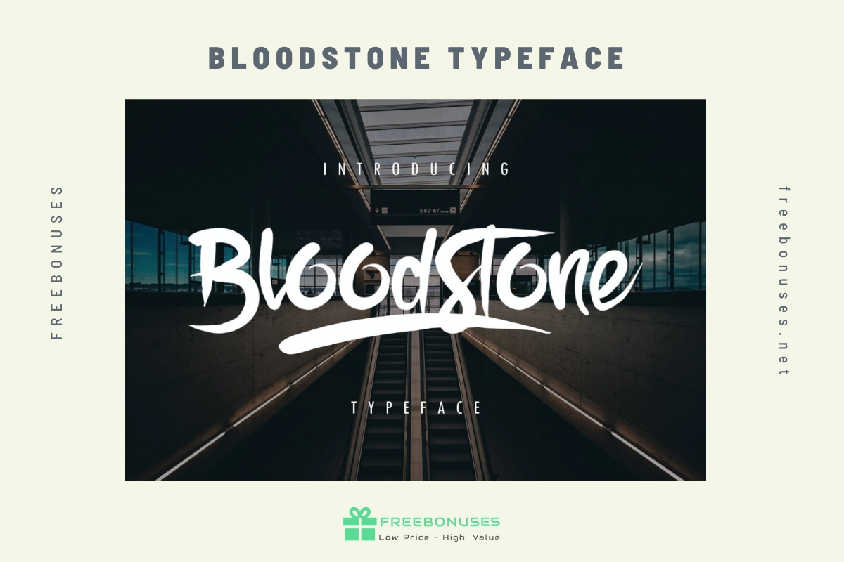 BloodStone Typeface