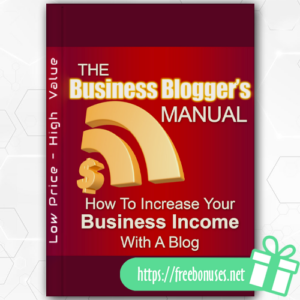 The Business Blogger's Manual download