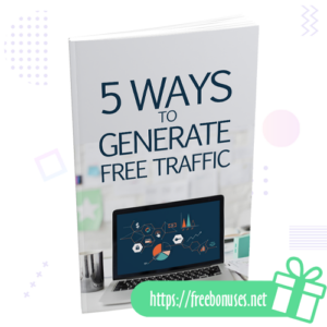 5 Ways To Generate Free Traffic download