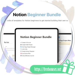 Notion Beginner Bundle download