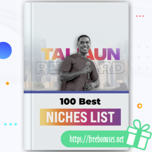 100 Best Niches List free