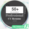 50+ Professional CV Resume Bundle download