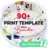90+ Print Templates Bundle free