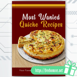 Most Wanted Quiche Recipes PLR free