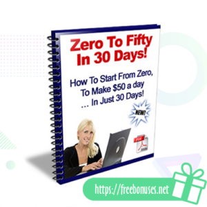 Zero To Fifty In 30 Days ebook