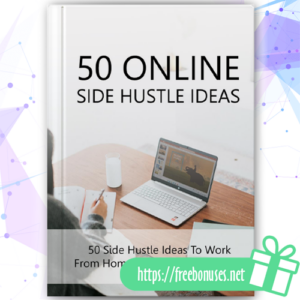 50 Online Side Hustles Ideas ebook